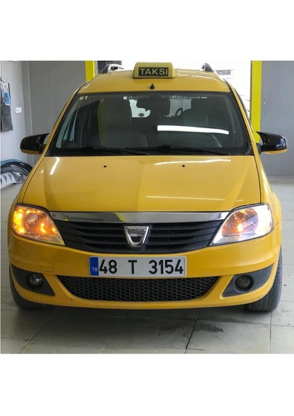 Dacia Logan 2009-2020 Batman Yarasa Ayna Kapağı Piano Black Abs Plastik