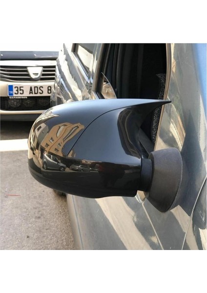 Dacia Logan 2009-2020 Batman Yarasa Ayna Kapağı Piano Black Abs Plastik