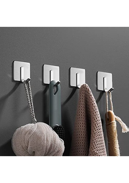 Kendinden Yapışkanlı Askılık Çelik Pakette 5 Adet indirimleri