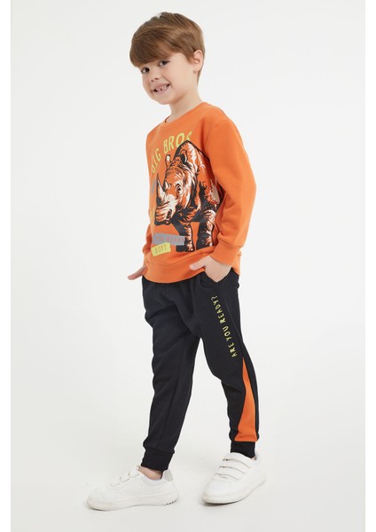 Big Bros Kayısı Erkek Çocuk Eşofman Takım