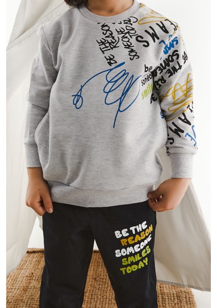 Be The Reason Someone Smiles Today Grimelanj Erkek Çocuk Eşofman Takım fiyatları