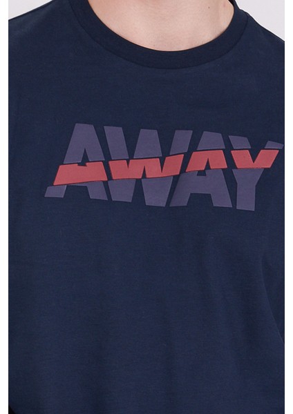Away Mavi Erkek Uzun Kol Pijama Takım modelleri