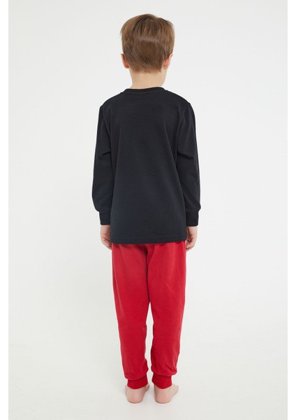 Lisanslı Be Amazing Siyah Erkek Çocuk Uzun Kol Pijama Takım indirimleri