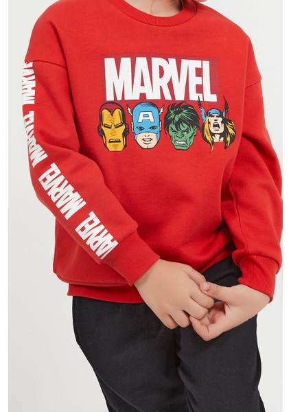 Spider Man Kırmızı Erkek Çocuk Eşofman Takım modelleri