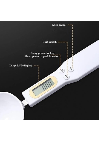 500G / 0.1g Taşınabilir LCD Dijital Mutfak Ölçeği (Yurt Dışından) fiyatları
