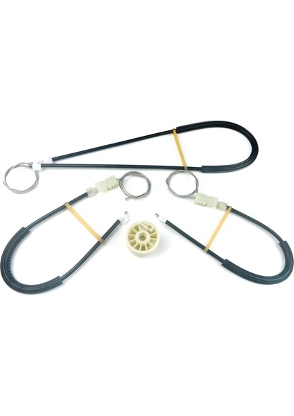 Renault Megane MK2 2002-2009 CC Cabriolet Convertible İçin Elektrikli Sol Kapı Cam Kriko Tamir Seti