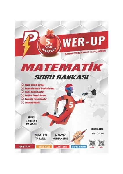 Nartest Yayınevi 5. Sınıf Power - Up Matematik Soru Bankası