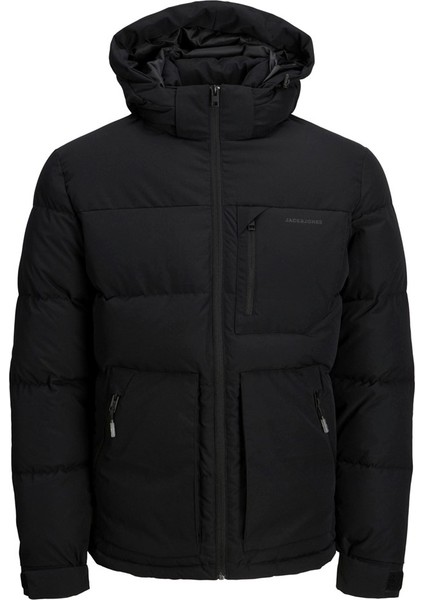 Jack & Jones Jcootto Puffer Sn Siyah Erkek Mont 12214648-Black