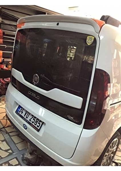 Fiat Doblo Beyaz Spoiler