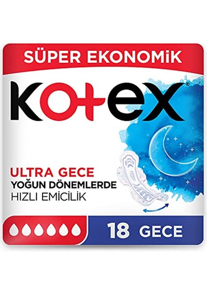Ultra Quadro Gece 18lı 1 Paket