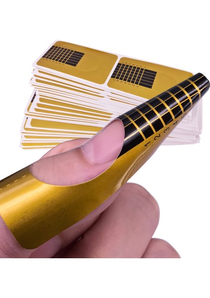 300 Pcs Profesyonel Fransız Tırnak Formu Tip Çivi (Yurt Dışından)