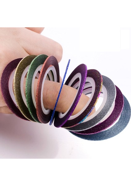 3 Pcs Tırnak Sanatı Bobini (Yurt Dışından)