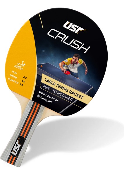 USR Crush ITTF Onaylı Masa Tenisi Raketi