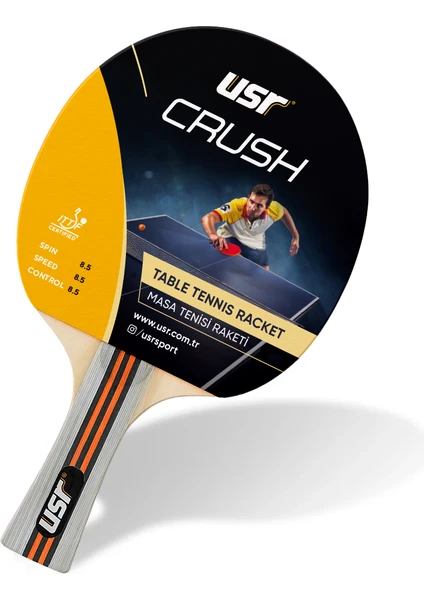 USR Crush ITTF Onaylı Masa Tenisi Raketi