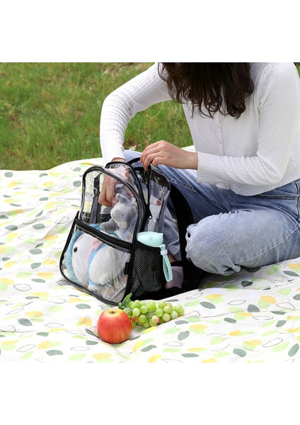 Büyük Kapasiteli Çok Bölmeli Sırt Çantası - Şeffaf (Yurt Dışından) fiyatları