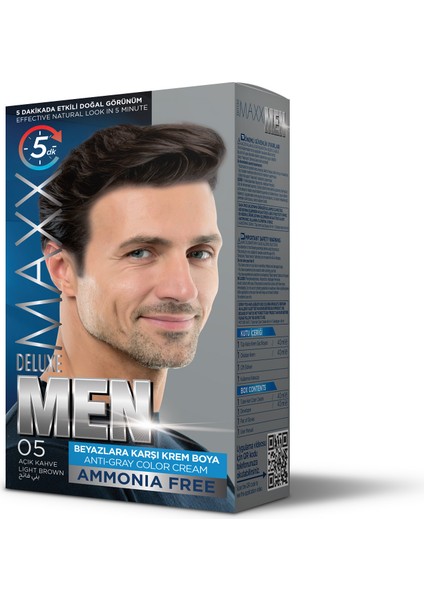 Man 0.5 Açık Kahve Saç Boyası
