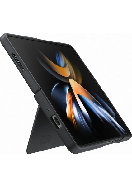 Galaxy Z Fold 4 Standlı İnce Kılıf - Siyah - EF-MF936CBEGWW fırsatları