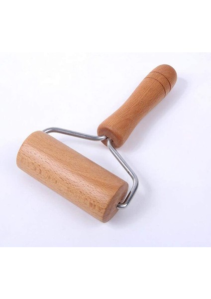 Ahşap Hamur Rulosu, Ahşap Pasta Pizza Rulo Pimi, Yapışmaz Yuvarlanan Pim, Pasta ve Pizza Fırın Rulosu, Ahşap Pratik Mutfak Eşyaları