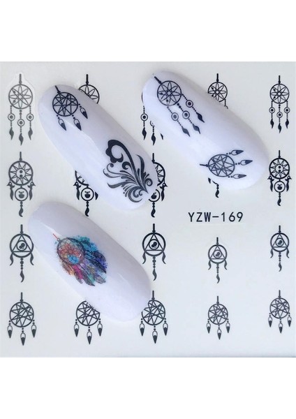 10 Adet Tırnak Sticker (Yurt Dışından)