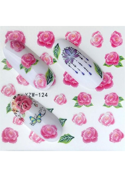 10 Adet Tırnak Sticker (Yurt Dışından)