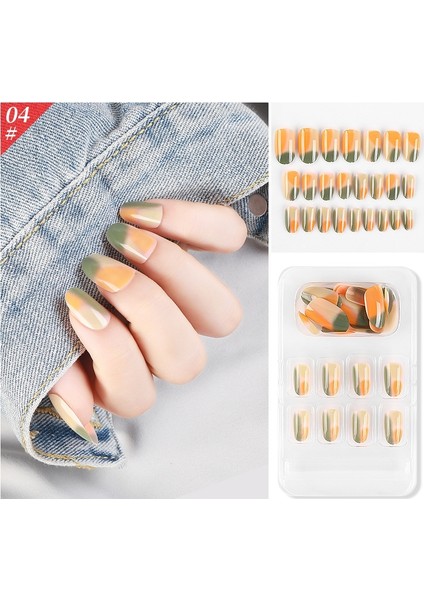 5 Set Giyim Takma Tırnak Sanatı (Yurt Dışından)