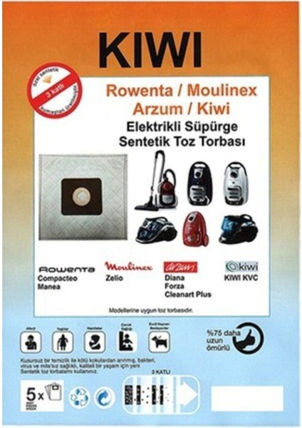 Compacteo Toz Torbası