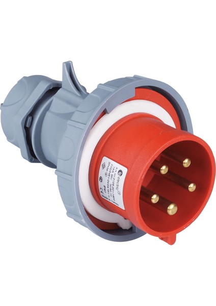 5X16A. Cee Norm Düz Fiş