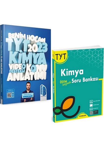 2023 TYT Kimya - Endemik TYT Kimya Soru Bankası