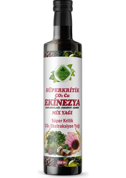 Ekinezya Süperkritik Mix Yağı 250 ml (ECHİNACEA SUPERCRİTİCAL MİX OİL)