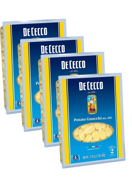 De Cecco Gnocchi Di Patate 500 G x 4 Adet