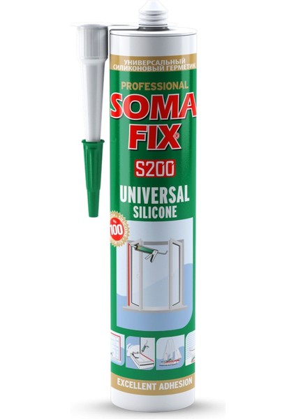 fix Universal Genel Amaçlı Şeffaf Silikon 280 ml 24 Adet - 1 Koli