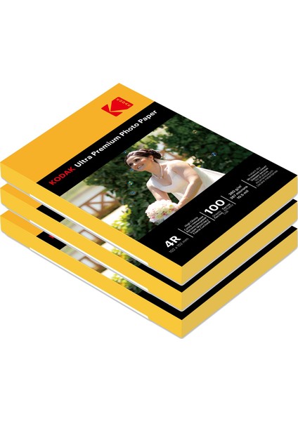 260 Gram 10X15 Mat Satin 3'lü Paket Fotoğraf Kağıdı