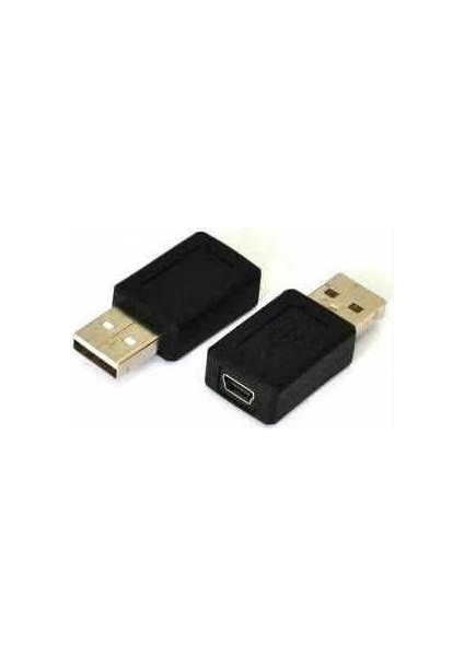 USB Erkek Mini USB Dişi 5 Pin Dişi Çevirici Aparat USB Erkek 5 Pin Dişi