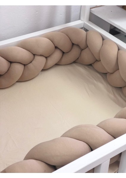 Guldesıgnstore 3 Lü Model Örgü Koruma Bej