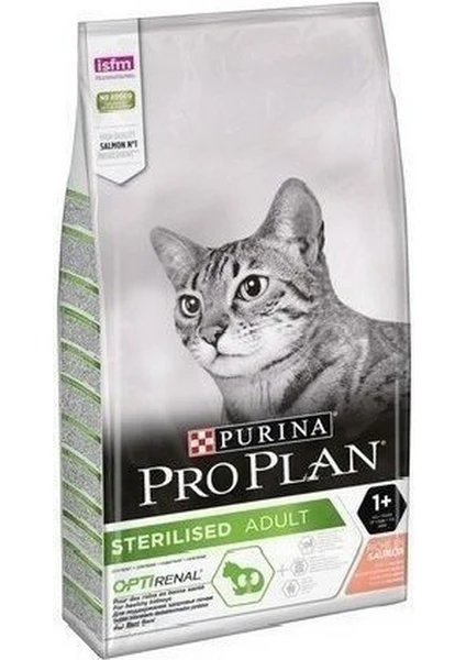 Pro Plan Sterilised Kısırlaştırılmış Kediler Için Somonlu ve Ton Balıklı Kedi Maması 10 kg