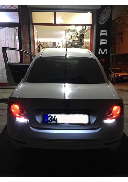 Fiat Linea Makyajlı Uyumlu LED Plaka Aydınlatma Ampulü Beyaz fiyatları