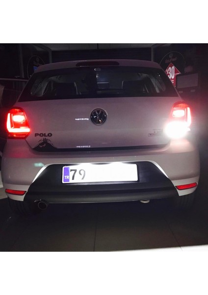 Volkswagen Polo 13-17 Uyumlu LED Plaka Aydınlatma Ampulü Beyaz