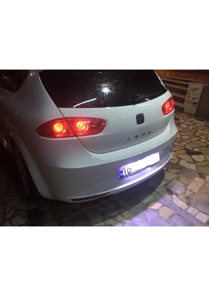 Seat Leon Mk2 Uyumlu LED Plaka Aydınlatma Ampulü Beyaz