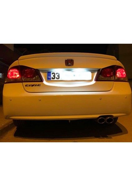 Honda Civic Fd6 LED Plaka Aydınlatma Ampulü Beyaz fiyatları