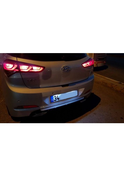 Hyundai I20 13-20 Uyumlu LED Plaka Aydınlatma Ampulü Beyaz