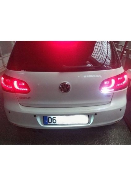 Volkswagen Golf 6 Uyumlu LED Plaka Aydınlatma Ampulü Beyaz