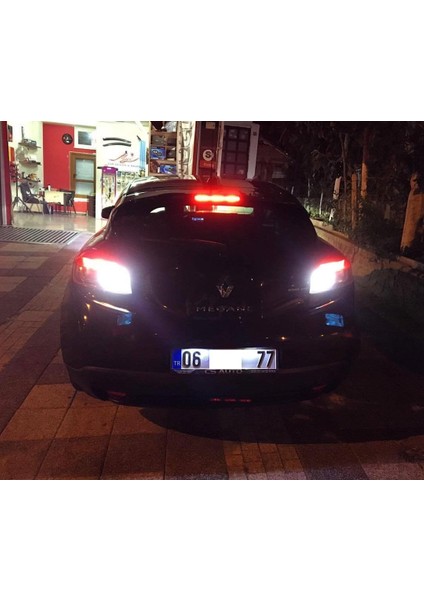 Renault Megane 3 Coupe Uyumlu LED Plaka Aydınlatma Ampulü Beyaz fiyatları