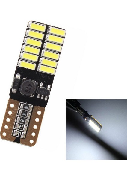 Ford Focus 1 Uyumlu LED Plaka Aydınlatma Ampulü Beyaz