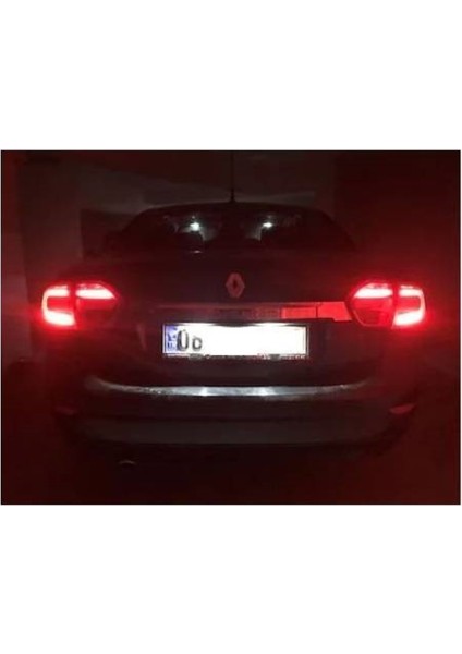 Renault Fluence 12-15 Uyumlu LED Plaka Aydınlatma Ampulü Beyaz