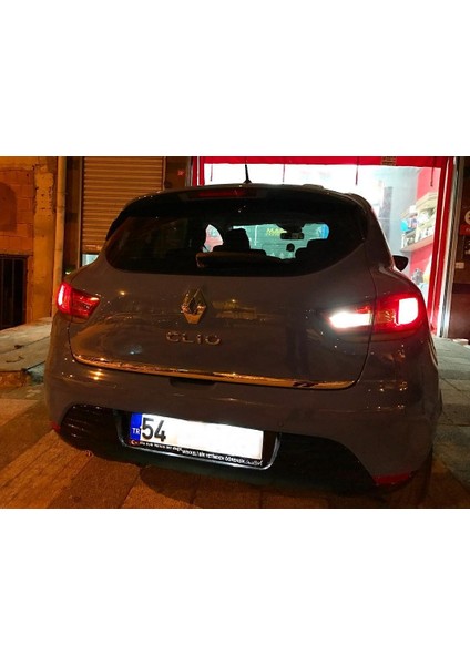 Renault Clio 4 Uyumlu LED Plaka Aydınlatma Ampulü Beyaz