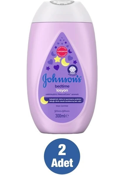 Johnson's Bedtime Losyon 300 ml x 2 Adet