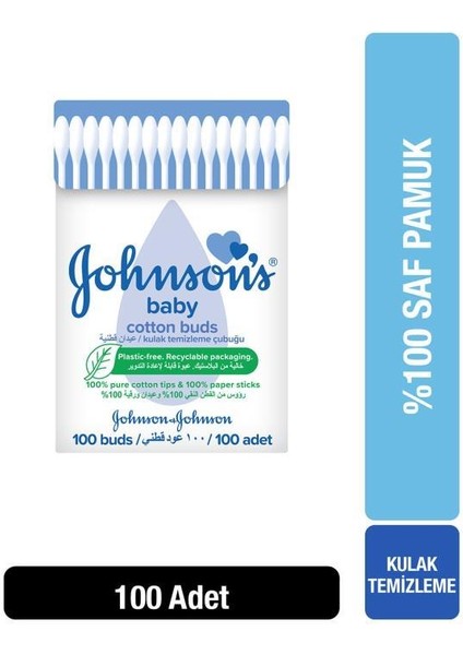 Johnson's Kulak Temizleme Çubuğu 100lü