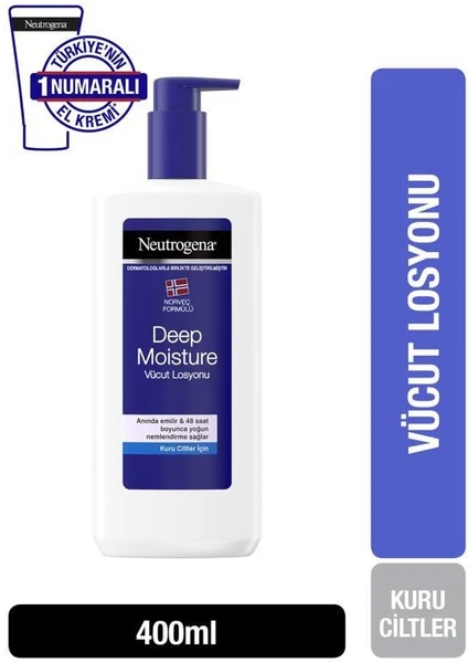 Deep Moisture Parfümlü Vücut Losyonu 400 ml