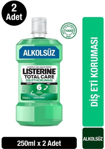Diş ve Diş Eti Koruması Hafif Tat 250 ml x2