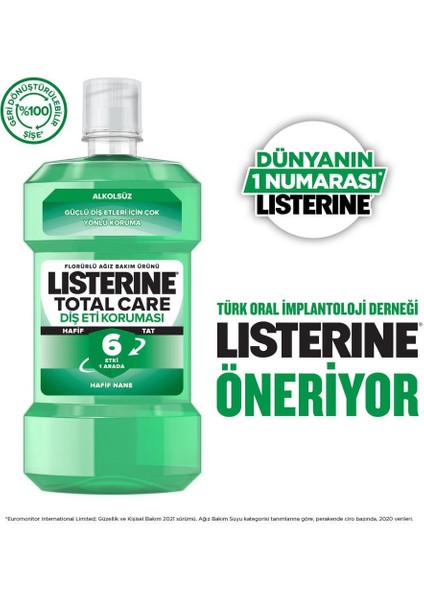 Diş ve Diş Eti Koruması Hafif Tat 250 ml x2